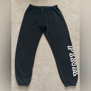 PINK Victoria's Secret Black Lounge Sweatpants